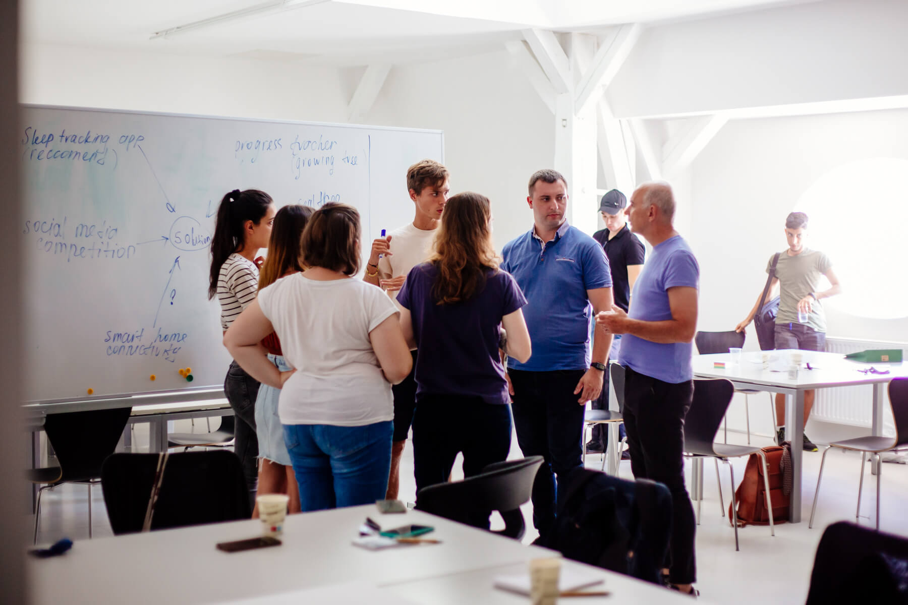 Project work for acquiring practical experience and knowledge of students in a working environment