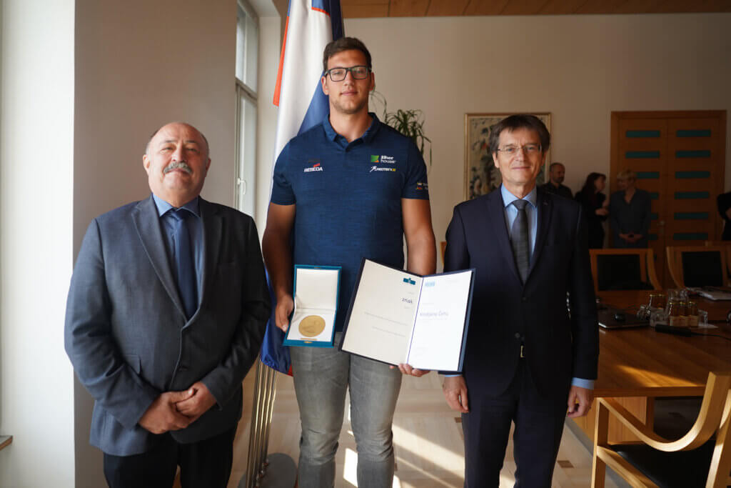 Kristjan Čeh priznanje rektor dekan