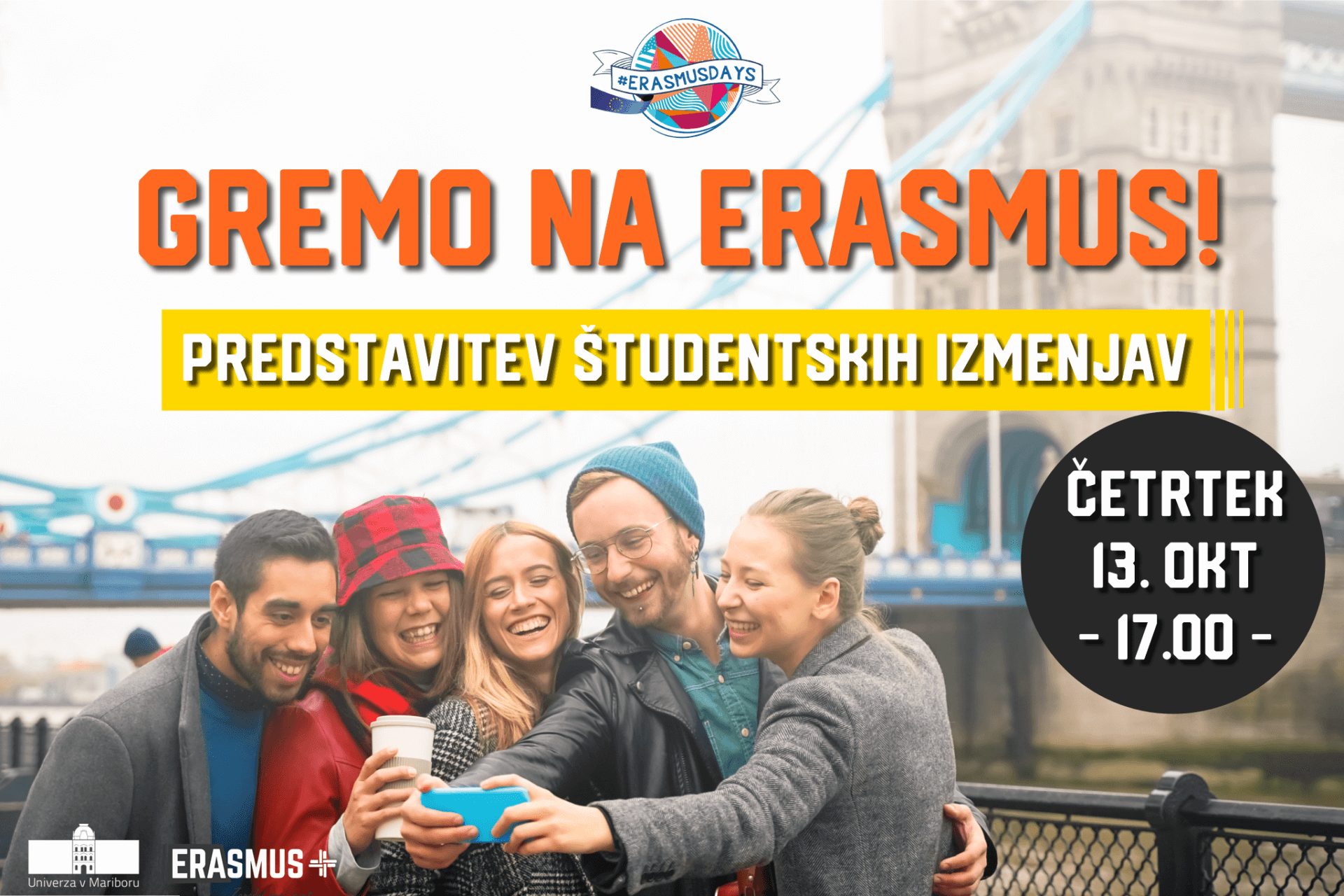 gremo na Erasmus