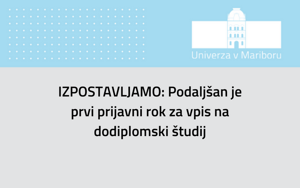 Podaljšan je prvi rokj