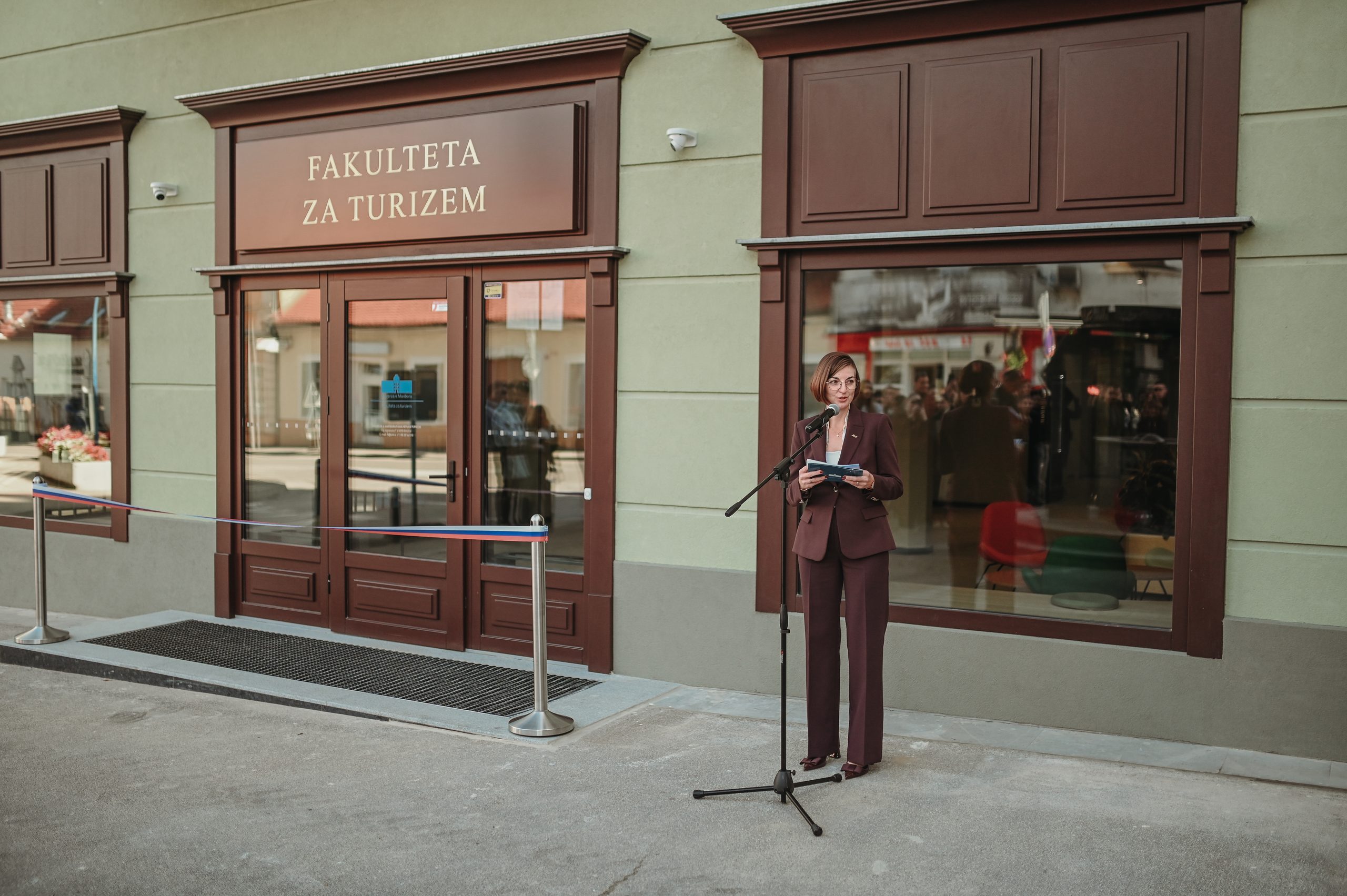 Nagovor dekanice Fakultete za turizem.